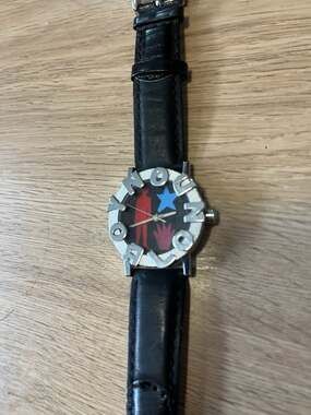 Boy London Vintage Logo Bezel Quartz Wristwatch